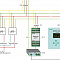Пример схемы подключения терминала ЭКРА 207 СКИ или ЭКРА-СКИ-М-АР для контроля обмотки возбуждения генератора до 650 В, имеющего несколько систем возбуждения