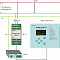 Пример схемы подключения терминала ЭКРА 207 СКИ или ЭКРА-СКИ-М-АР для контроля одной обмотки возбуждения генератора до 650 В