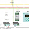 Пример схемы подключения терминала ЭКРА 207 СКИ или ЭКРА-СКИ-М-АР и датчиков ДДТ для контроля обмоток возбуждения генераторов до 650 В, подключенных к одной сети переменного тока